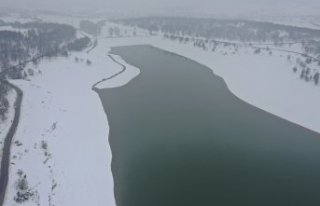 Bolu'nun içme suyu kaynağı Gölköy Barajı'nın...