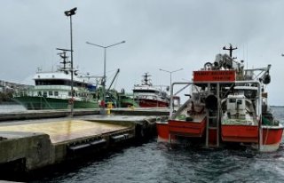 Karadeniz'de kötü hava koşulları balık avcılığını...