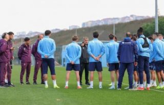 Trabzonspor, Adana Demirspor maçının hazırlıklarını...