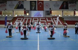 Amasya'da özel çocuklar için spor şenliği...