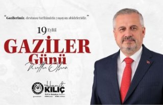 Başkan Hamit Kılıç’ın 19 Eylül Gaziler Günü...