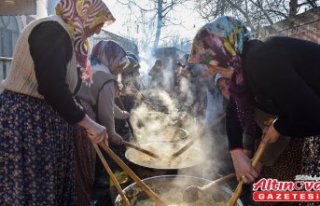 Taşköprü'de Regaip Kandili'nde geleneksel...