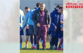 Trabzonspor, Samsunspor maçının hazırlıklarını...