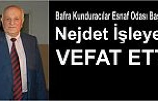 Bafra Kunduracılar Başkanı Vefat Etti