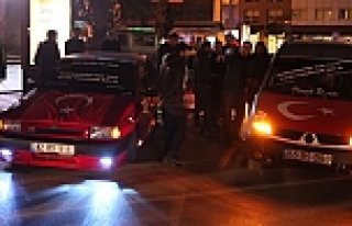 Samsun'da terör protestosu