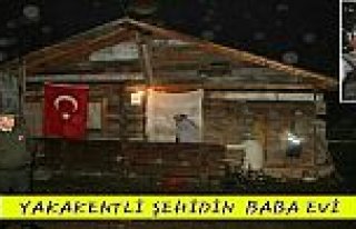 ŞEHİDİN BABA EVİNE ATEŞ DÜŞTÜ