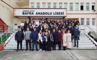 BAFRA ANADOLU LİSESİ ÖĞRENCİLERİNE BONUS HOCA MOTİVASYON SEMİNERİ VERDİ