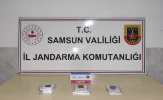 Samsun'da uyuşturucu operasyonunda 2 zanlı yakalandı