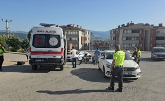 Karabük'te meydana gelen trafik kazalarında 2 kişi yaralandı