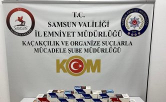 Samsun'da kaçakçılık operasyonunda 2 şüpheli yakalandı