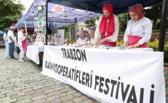 Trabzon'da “Kadın Kooperatifleri Festivali” düzenlendi