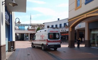 Samsun'da merdivenden düşen işçi yaralandı