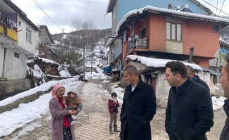 Almus Kaymakamı Çömen'den köy ziyareti