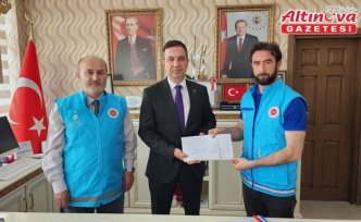 Suluova Kaymakamı Gürçam, Filistin’e kurban bağışında bulundu