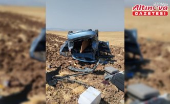 Amasya'da iki otomobilin çarpıştığı kazada 3 kişi yaralandı