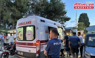 Gerze’de motosikletle bisikletin çarpıştığı kazada 1 çocuk yaralandı