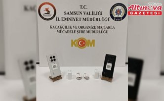 Samsun'da kaçakçılık operasyonunda 1 şüpheli gözaltına alındı