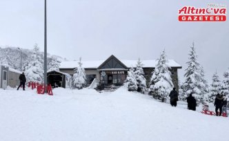 Akdağ Kayak Merkezi'nde kayak sezonu hazırlıkları tamamlandı