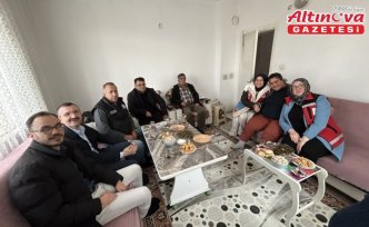 Havza Kaymakamı Ayvat'tan özel bireylere ev ziyareti