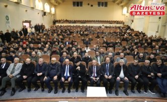 Çarşamba Madeni Sanatkarlar Odası'nda Mustafa Dündar güven tazeledi