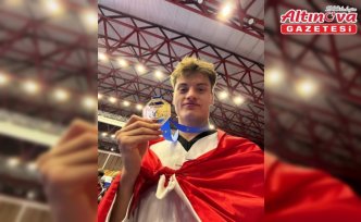 Haliç Üniversitesi Avrupa şampiyonu öğrencisini kutladı