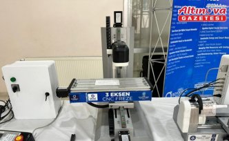 Ordu'da lise öğrencileri CNC makineleri üretti