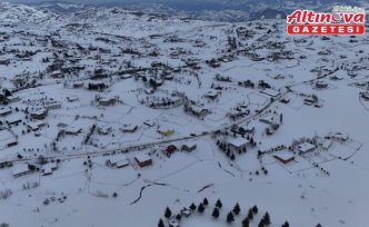 Ordu'da Perşembe Yaylası'nda kar festivali yapıldı