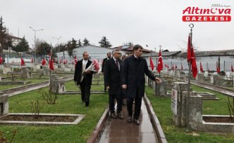 Amasya’da Ramazan Bayramı arifesinde şehitlikler ziyaret edildi