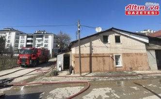 Bolu'da tek katlı evde çıkan yangın söndürüldü