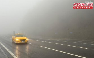 D-100 kara yolunun Bolu Dağı geçişinde sis ve sağanak etkili oldu