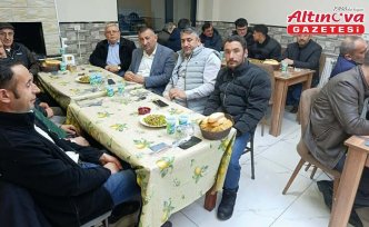 Dikmen’de esnaf iftarda bir araya geldi