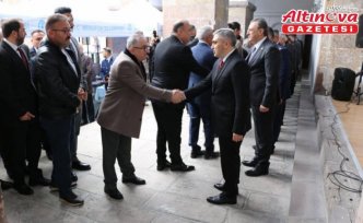 Merzifon'da bayramlaşma programı düzenlendi