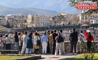 Safranbolu'da hafta sonu yoğunluğu