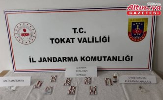 Tokat'ta uyuşturucu operasyonunda 1 zanlı yakalandı