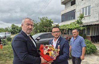 19 Mayıs'ta Kaymakam Civelek ve Belediye Başkanı Topaloğlu'ndan bayram ziyaretleri