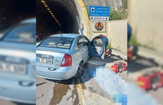 Sinop’ta otomobilin tünel girişine çarpması sonucu 1 kişi öldü, 2 kişi yaralandı