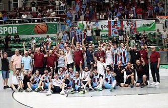 Trabzonspor Basketbol A Takımı, bölgesel ligde şampiyon oldu