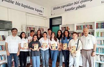 Samsun'dan Elbistan'a depremzedelerle kurulan “Gönül Köprüsü“ mektupları kitaplaştırıldı