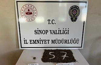 Sinop'ta uyuşturucu operasyonunda yakalanan şüpheli tutuklandı
