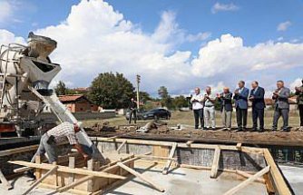 Alaca'da cemevinin temeli atıldı