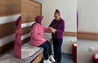 Alucra'da “Her Ay Bir İlçedeyiz“ projesi kapsamında hastalara hizmet sunuldu