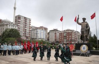 Atatürk'ün Rize'ye gelişinin 100. yıl dönümü törenle kutlandı