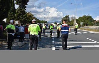 Ordu'da kontrol noktasında motosikletin çarptığı jandarma personeli şehit oldu