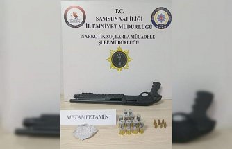 Samsun'da uyuşturucu operasyonunda 2 kişi gözaltına alındı