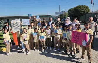 Amasya'da öğrencilerden hayvan bakım ve rehabilitasyon merkezine ziyaret