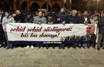 Amasya'da Yahya Sinvar için gıyabi cenaze namazı kılındı