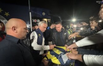 Fenerbahçe kafilesi, Samsun'da