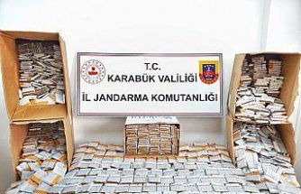 Karabük'te kaçak sigara operasyonlarında 3 şüpheli yakalandı