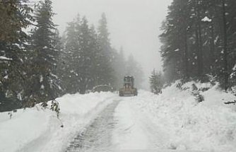 Kastamonu'da kar mücadelesi ekim ayında başladı