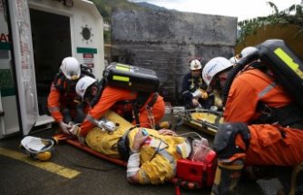 Rize'de maden sahasında yangın söndürme ve arama kurtarma tatbikatı gerçekleştirildi